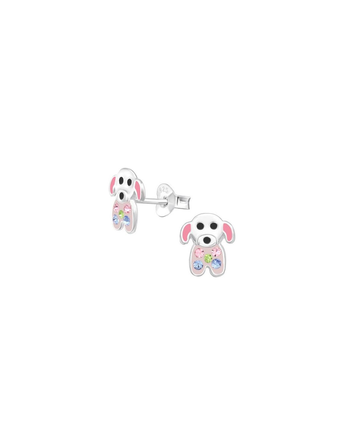 Aros para niñas Dog - 7 mm x 8 mm