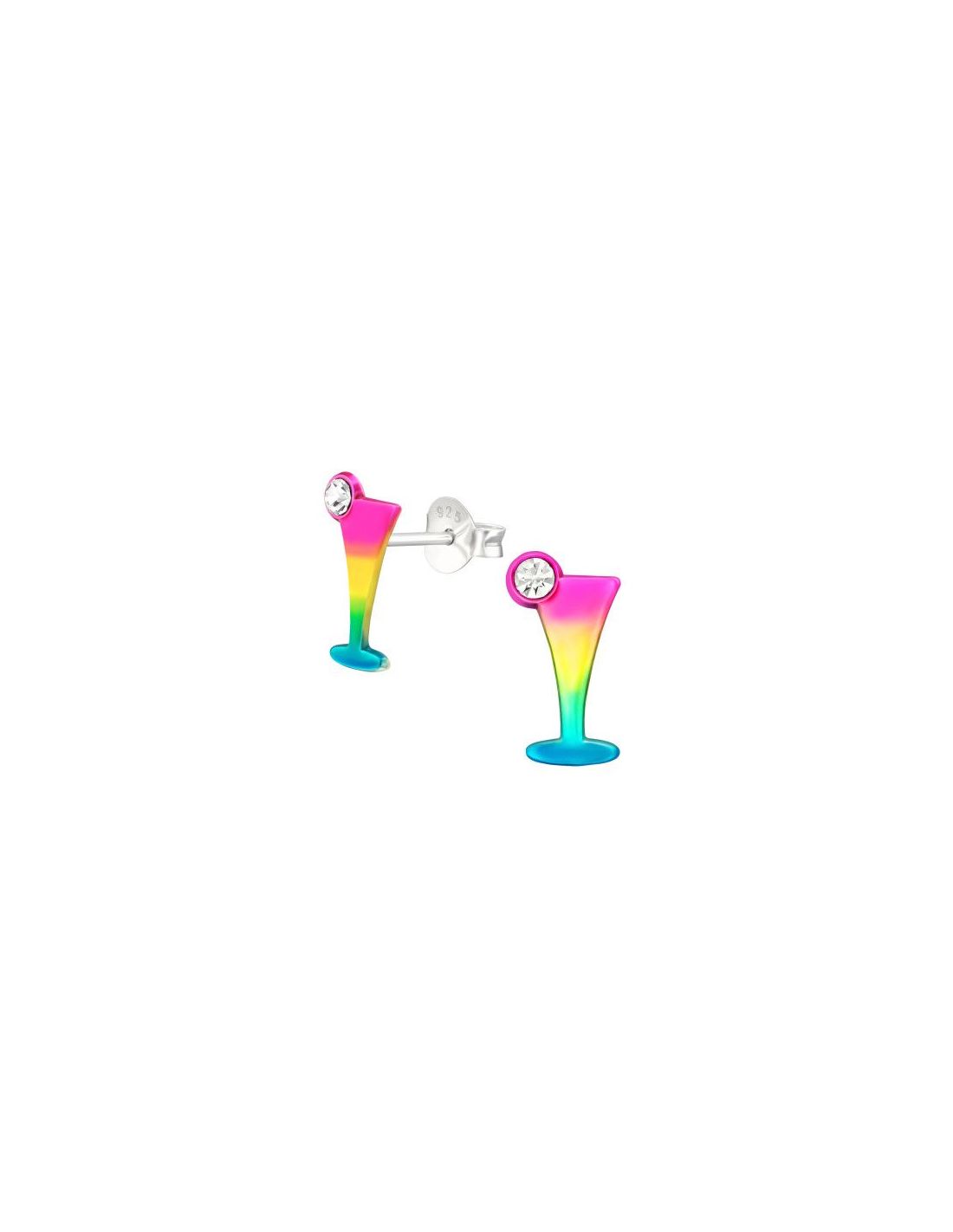 Aros para niñas Glass - 6 mm x 12 mm