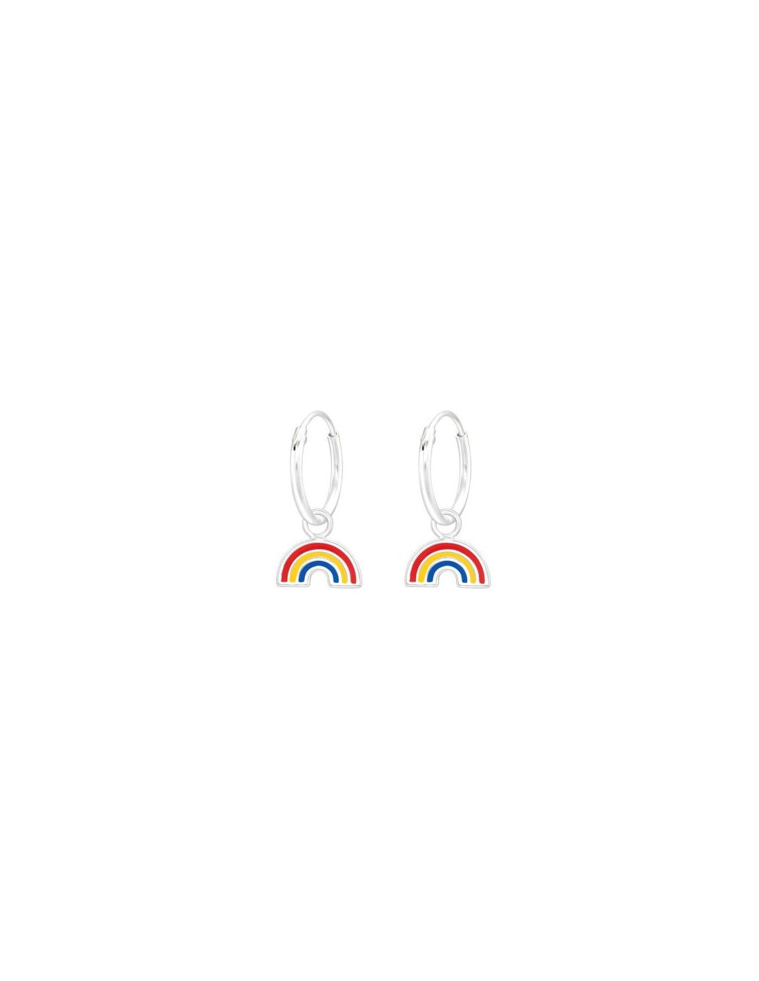 Aros para niñas Hanging Rainbow - 9...