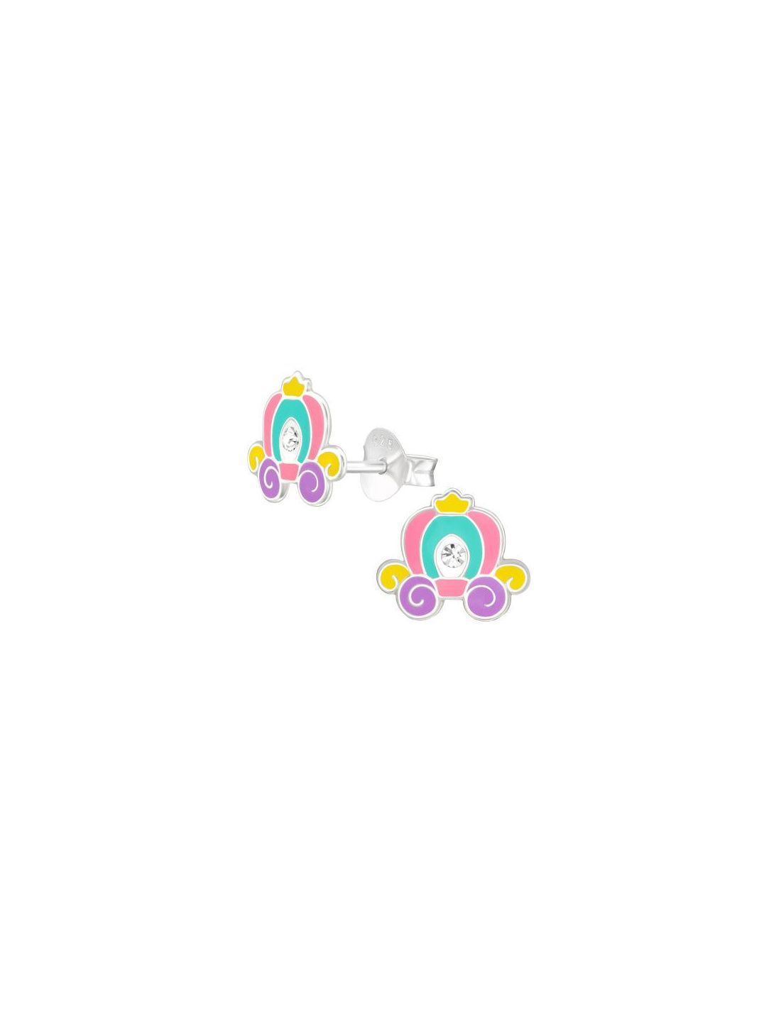 Aros para niñas Pumpkin Carriage - 10...