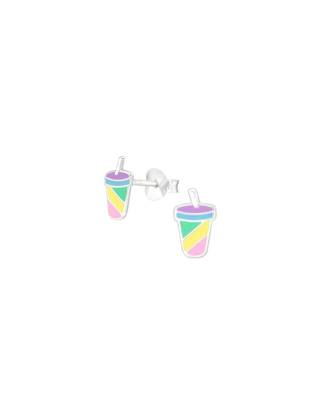 Aros para niñas Tumbler - 5 mm x 8 mm