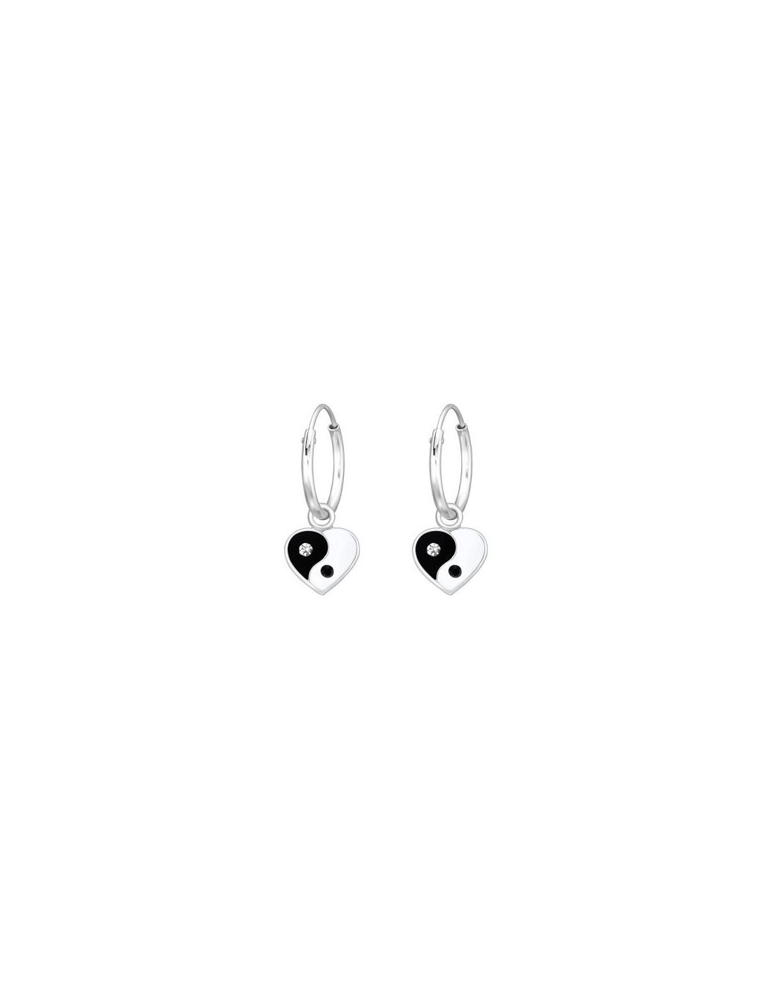 Aros para niñas Hanging Yin-Yang...