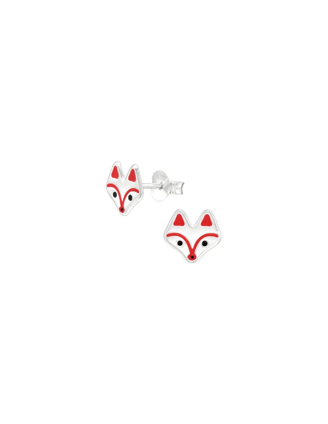 Aros para niñas Fox - 8 mm x 8 mm
