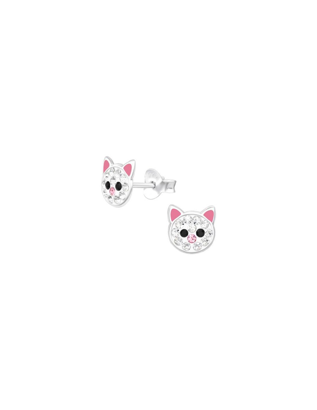 Aros para niñas Cat - 7 mm x 7 mm