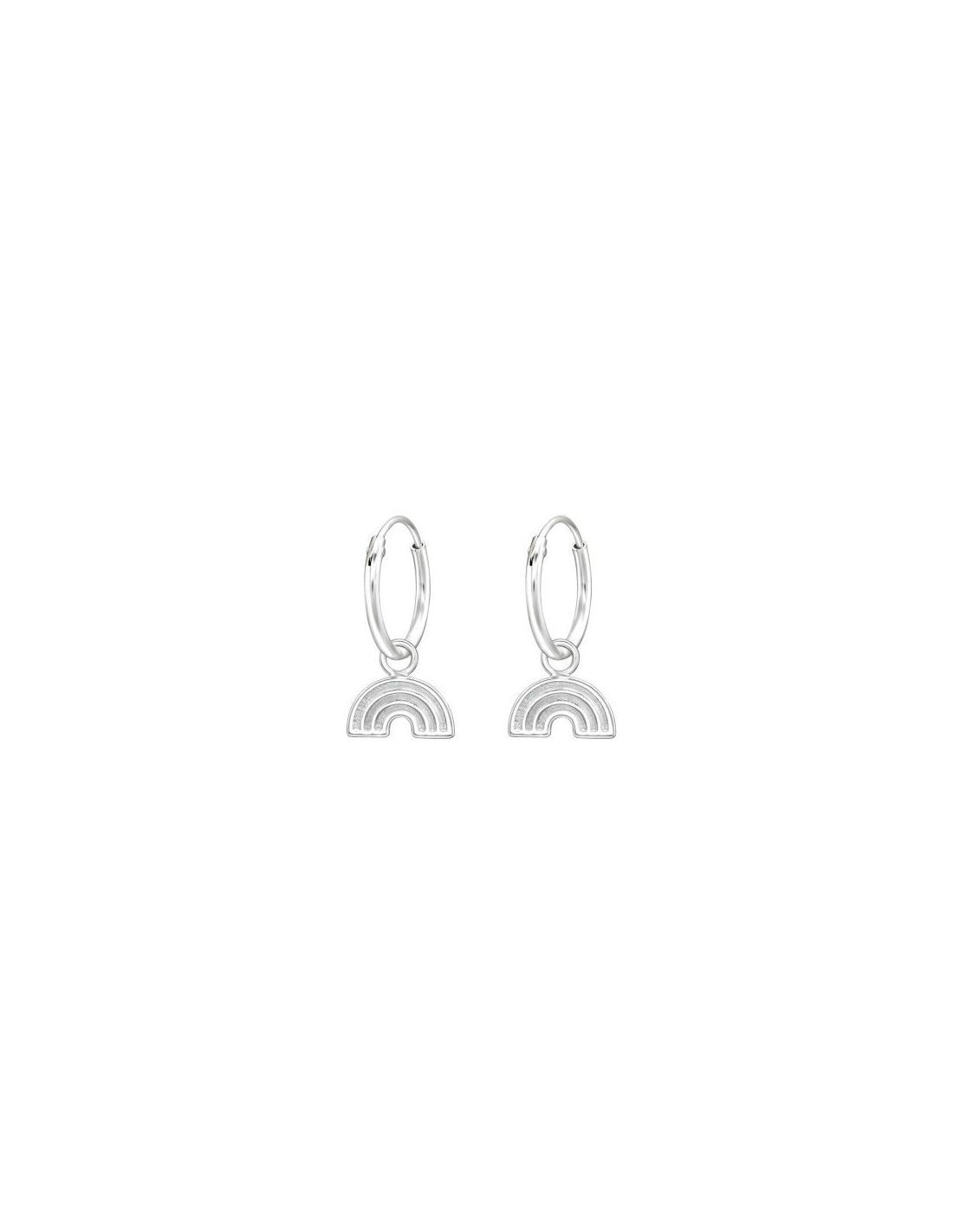 Aros para niñas Hanging Rainbow - 9...