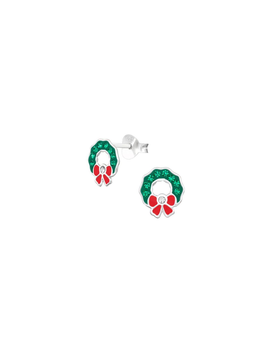 Aros para niñas Wreath - 7 mm x 8 mm