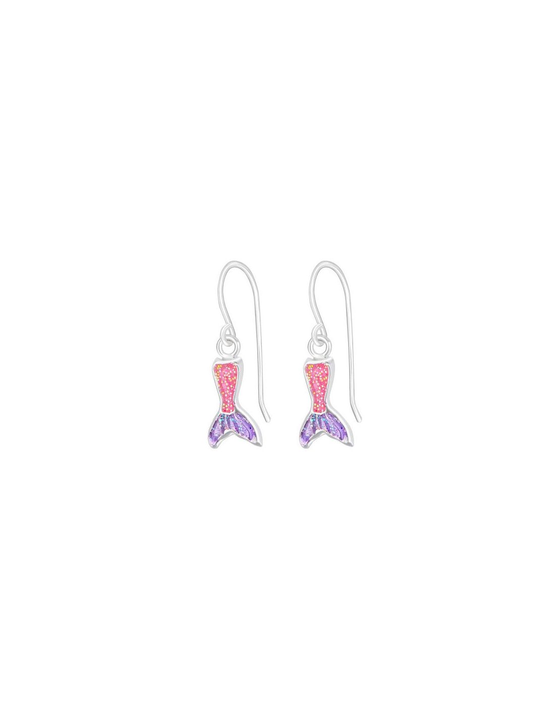 Aros para niñas Mermaid Tail - 6 mm x...