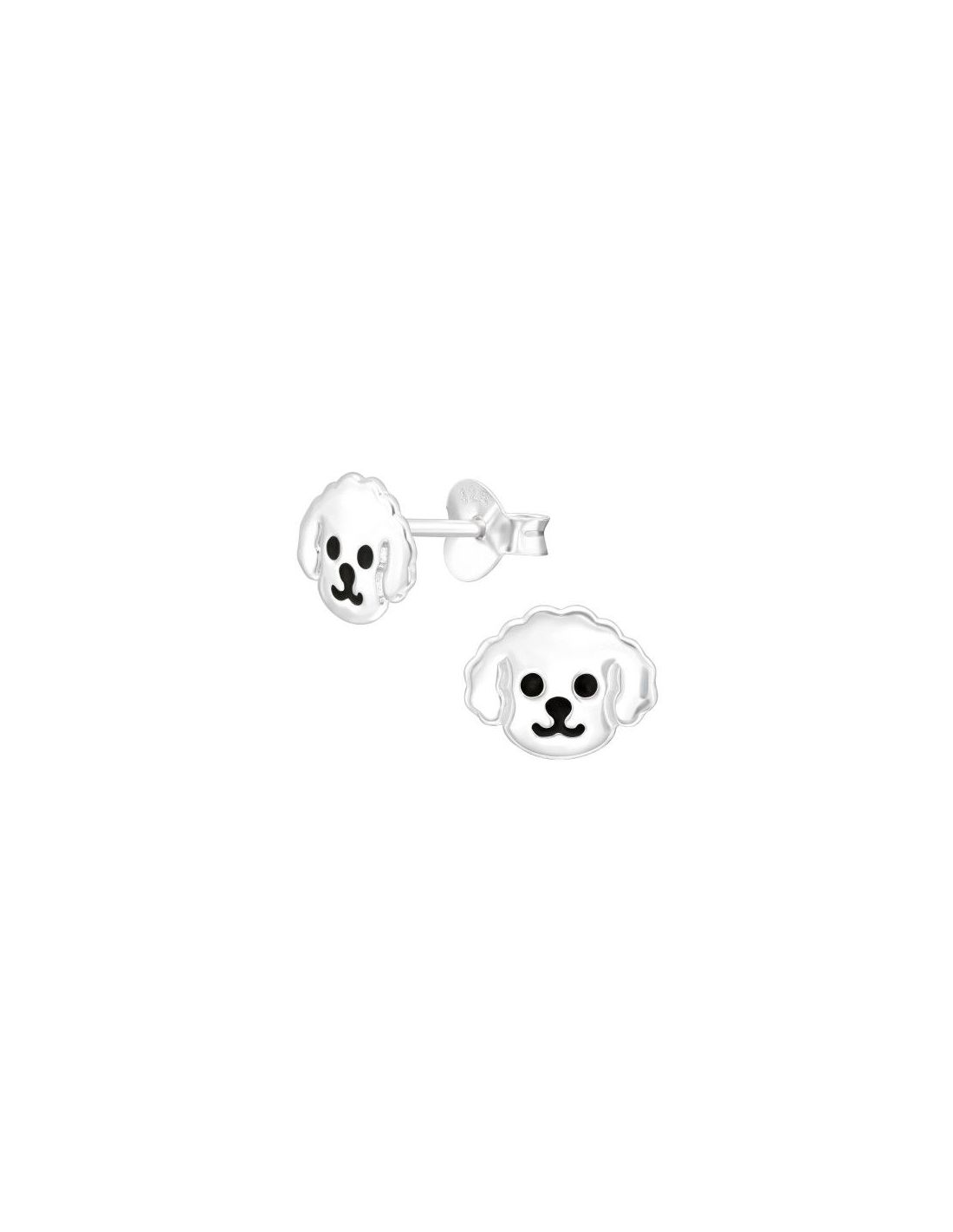 Aros para niñas Dog - 8 mm x 7 mm