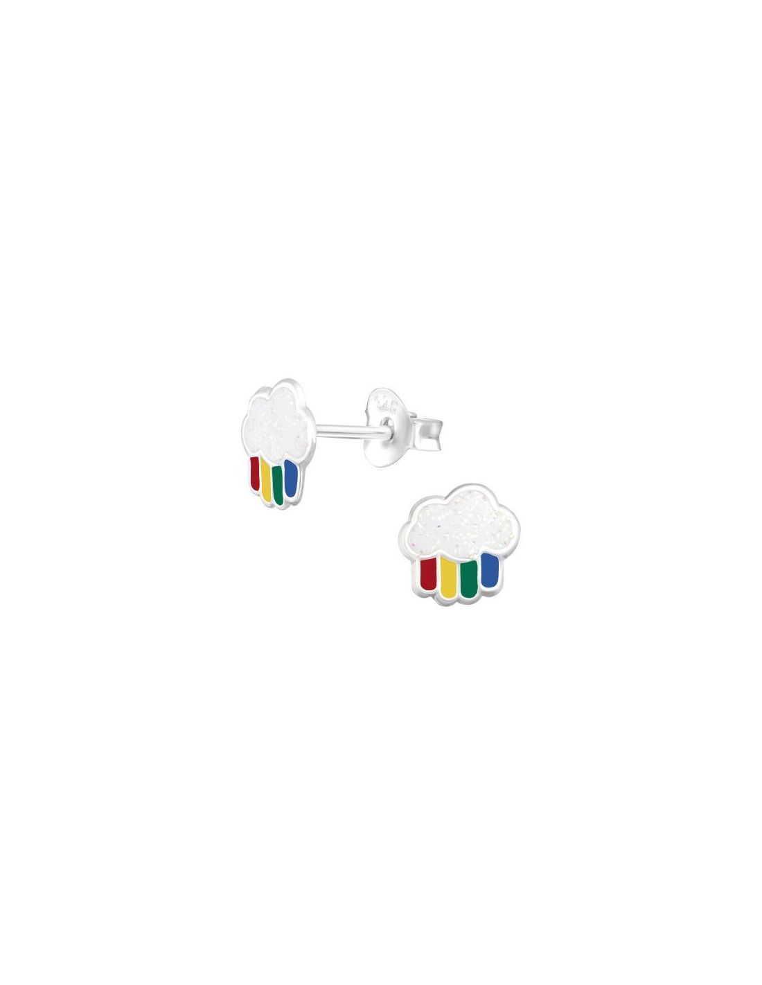 Aros para niñas Cloud - 7 mm x 7 mm