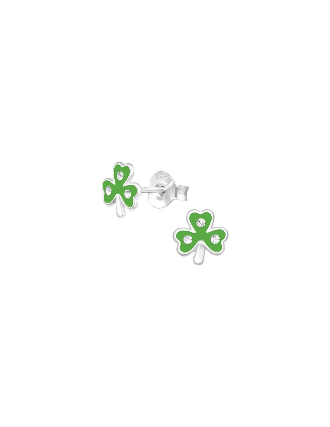 Aros para niñas Clover - 7 mm x 7 mm