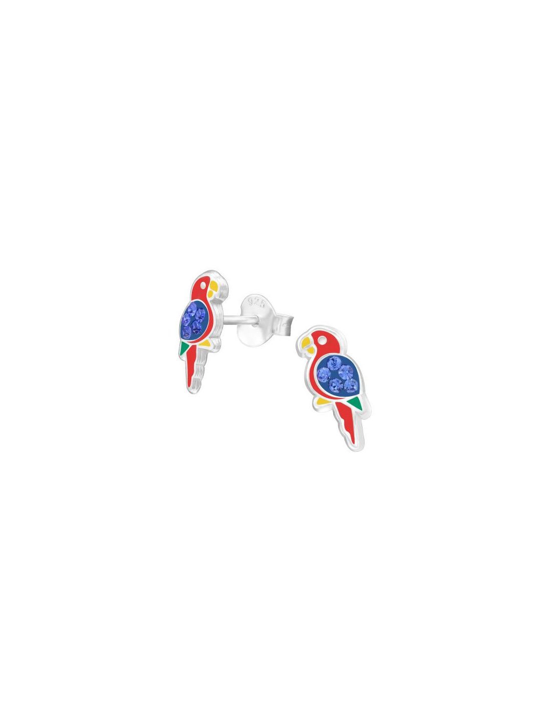 Aros para niñas Parrot - 4 mm x 10 mm