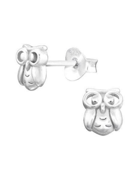 Aros para niñas Owl - 5 mm...