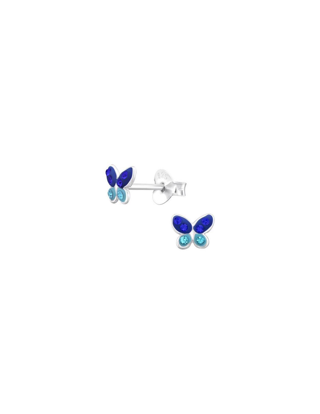 Aros para niñas Butterfly - 6 mm x 5 mm