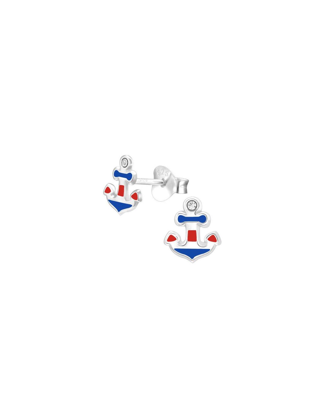 Aros para niñas Anchor - 6 mm x 8 mm