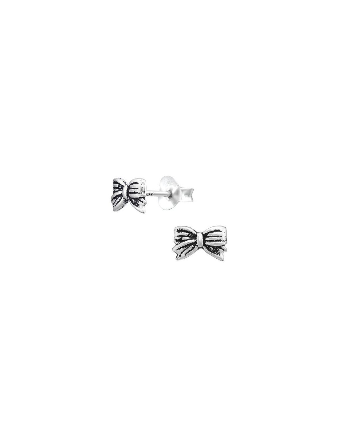 Aros para niñas Bow - 7 mm x 4.5 mm