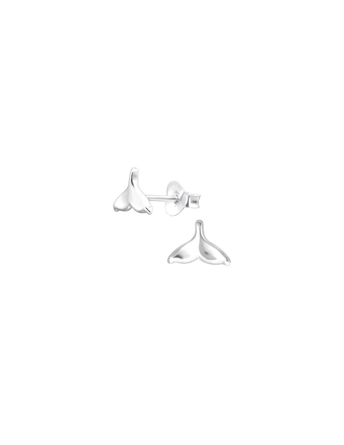 Aros para niñas Whale's Tail - 8.5 mm...