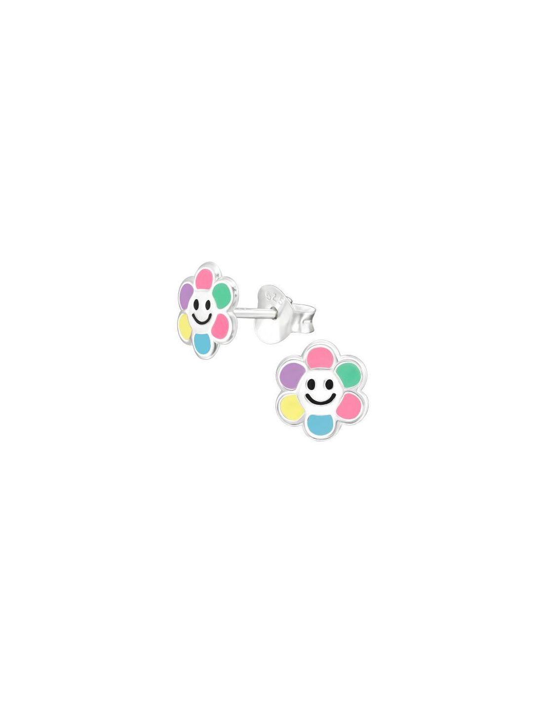 Aros para niñas Flower - 6.5 mm x 6.5 mm