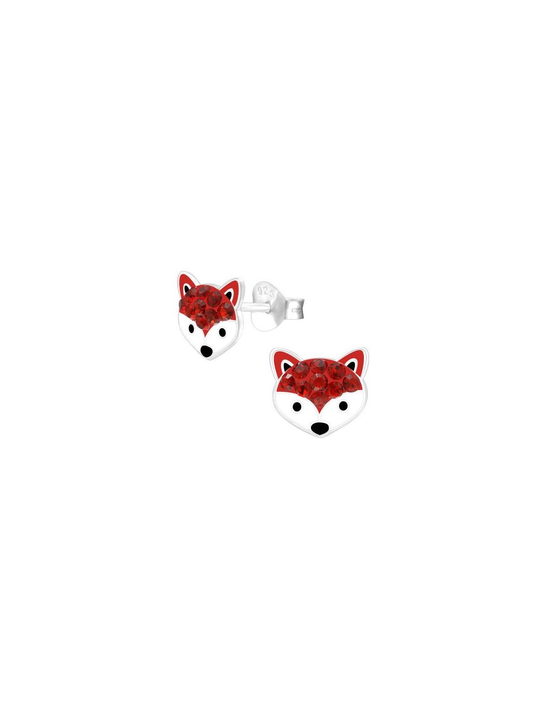 Aros para niñas Fox - 8.5 mm x 7 mm