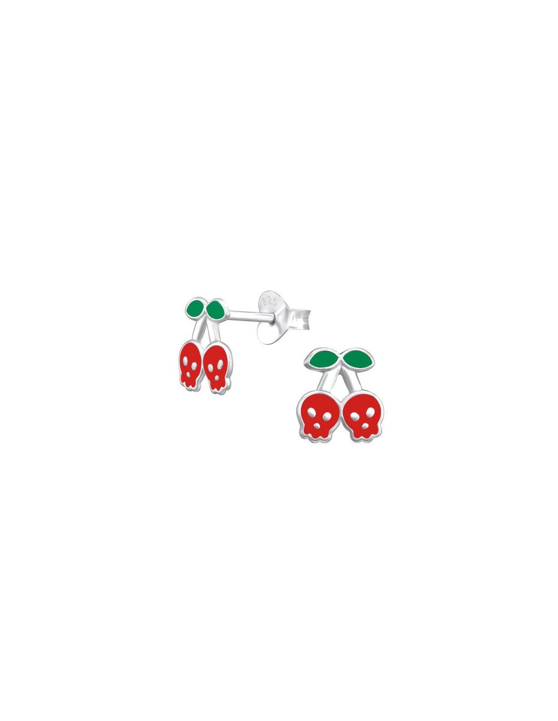 Aros para niñas Cherry - 7 mm x 8 mm