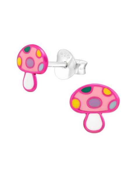 Aros para niñas Mushroom -...