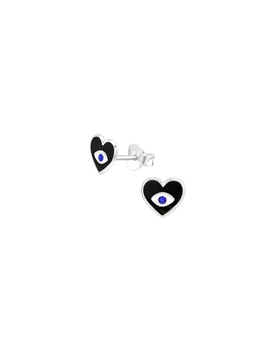 Aros para niñas Heart - 7 mm x 6.5 mm