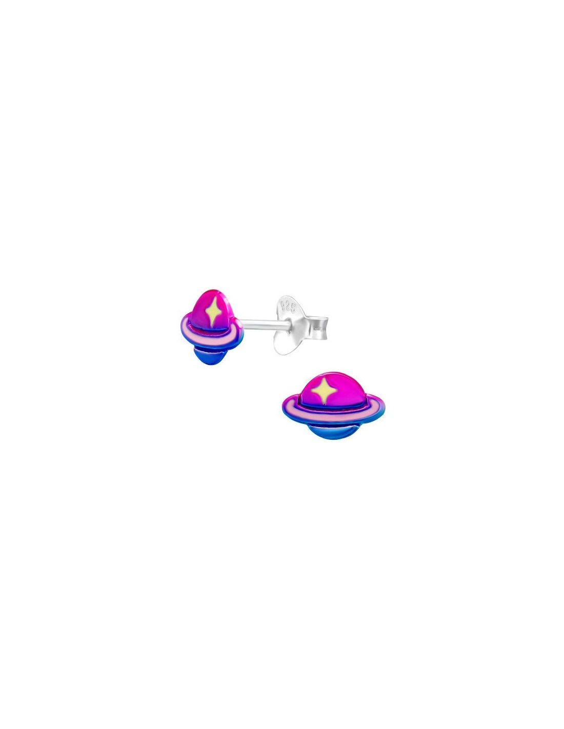 Aros para niñas Saturn - 9 mm x 6 mm