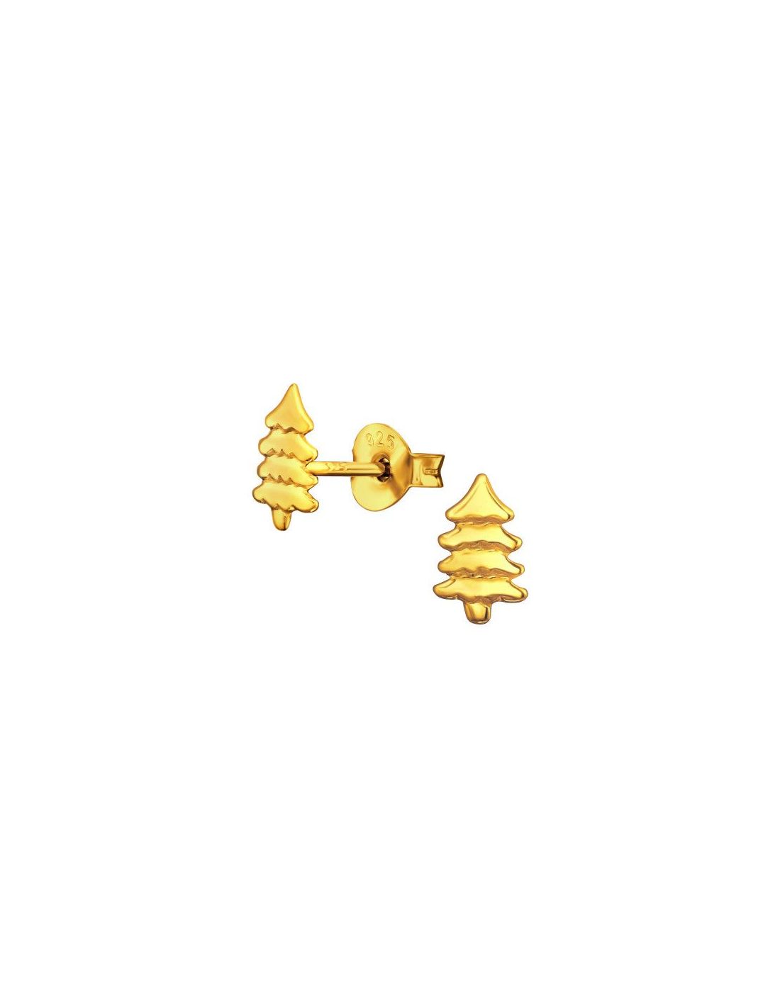 Aros para niñas Christmas Tree - 5 mm...