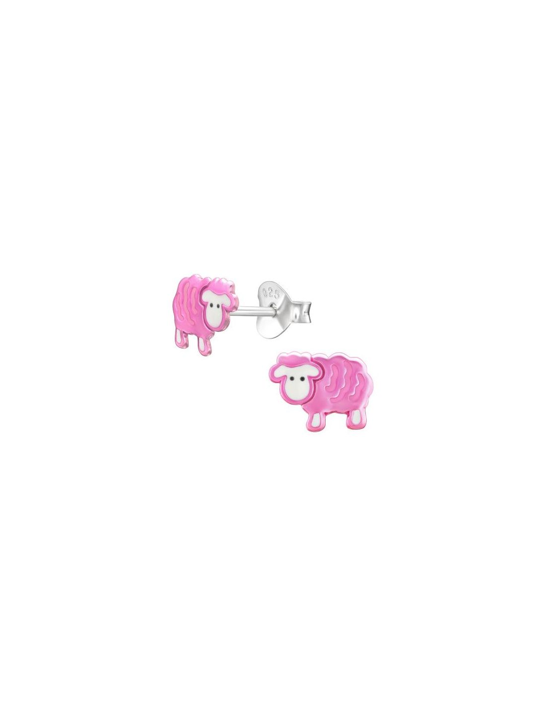 Aros para niñas Sheep - 8 mm x 6.2 mm