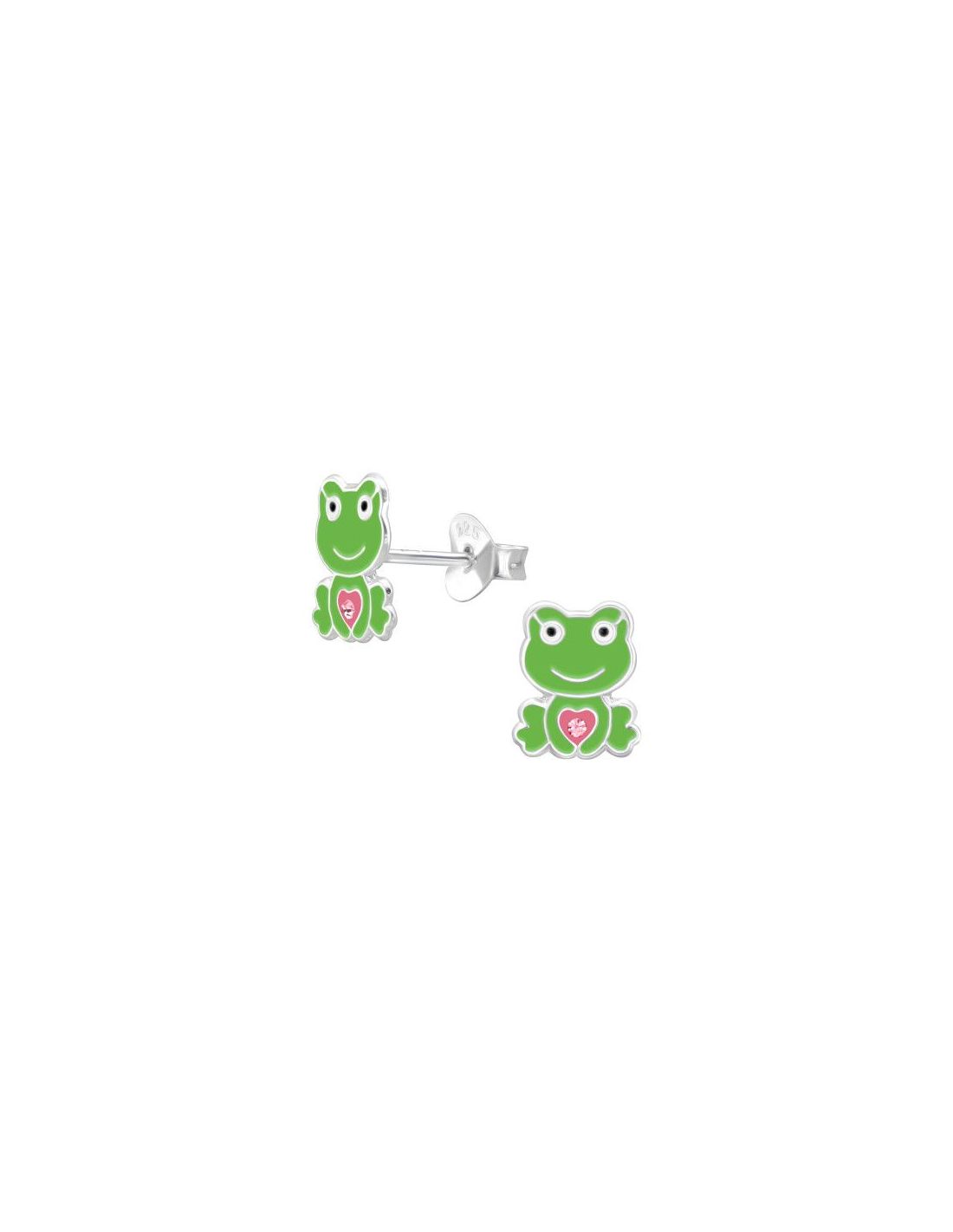 Aros para niñas Frog - 7 mm x 9 mm