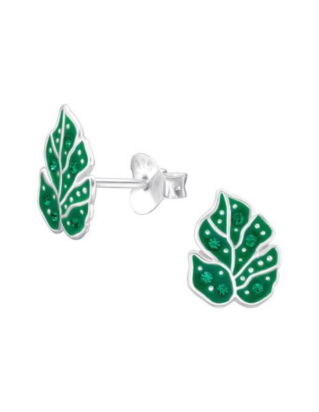Aros para niñas Leaf - 7.5...