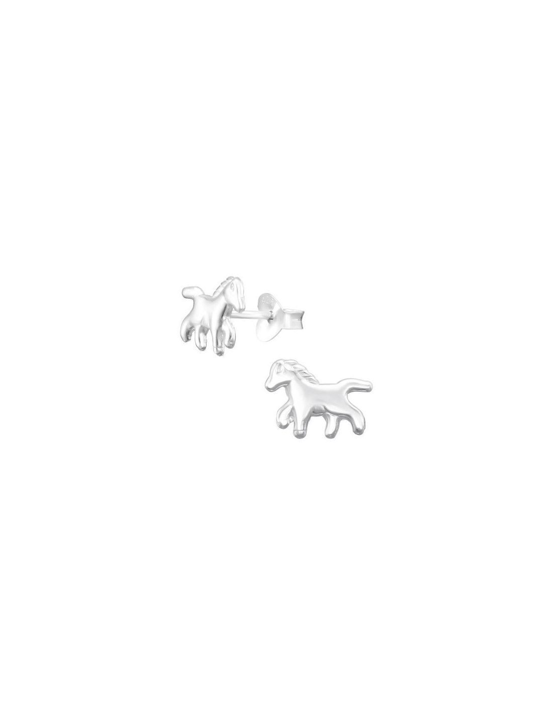 Aros para niñas Horse - 9.9 mm x 7.6 mm