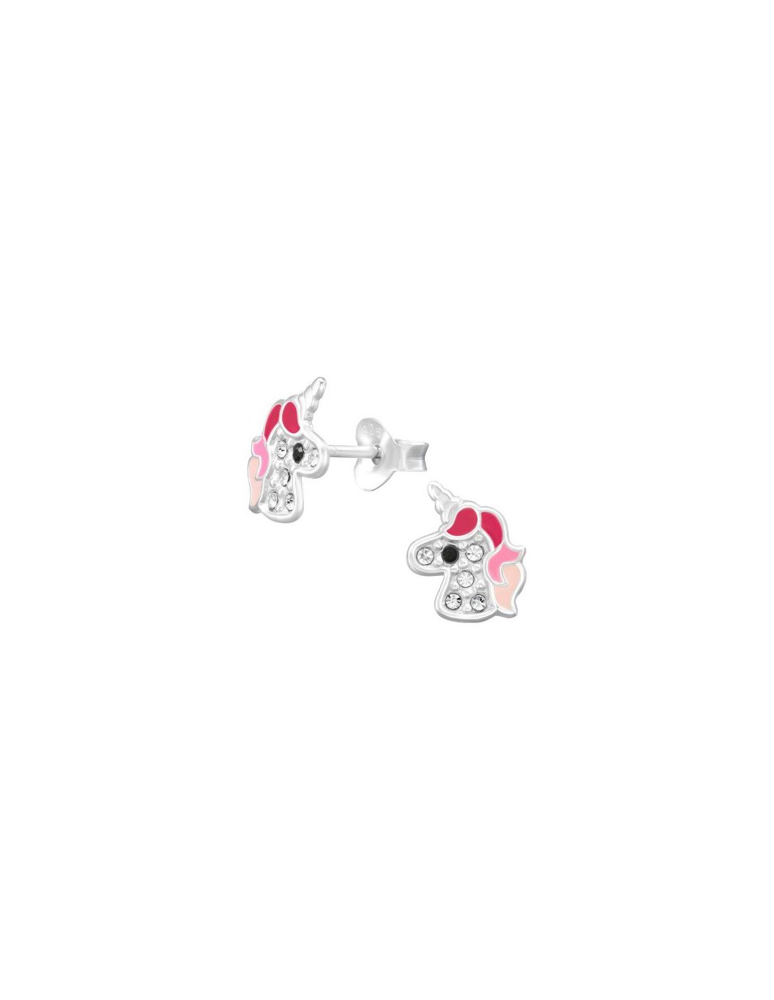 Aros para niñas Unicorn - 7.9 mm x...