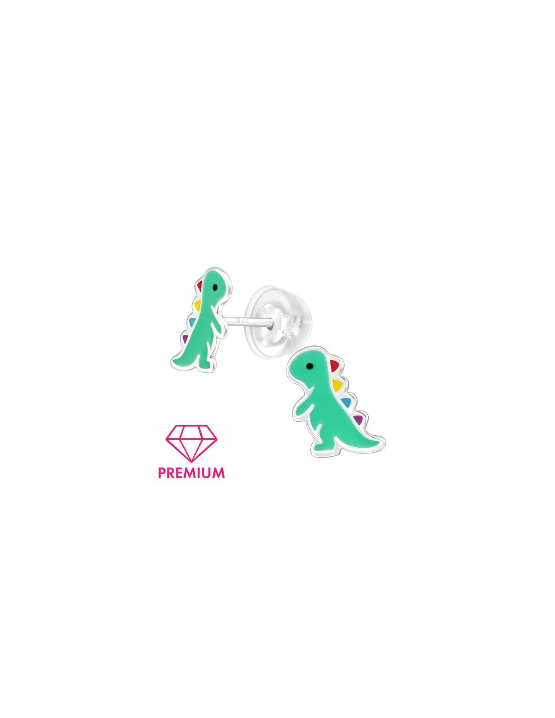 Aros para niñas Dinosaur - 5.9 mm x...