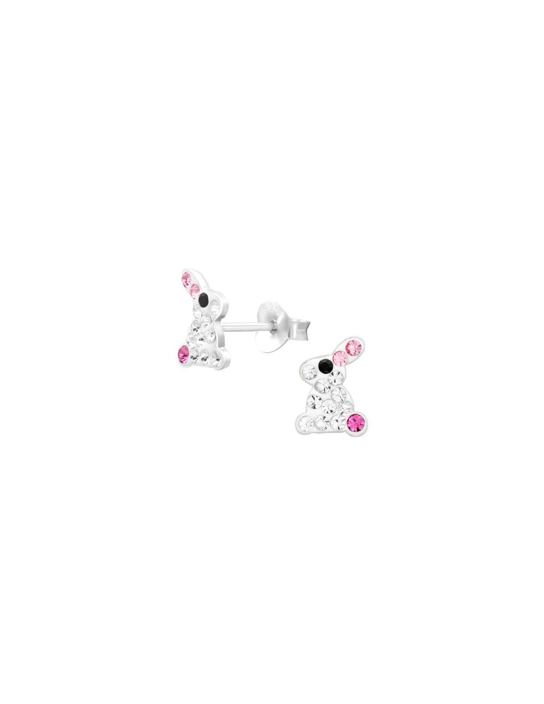 Aros para niñas Rabbit - 6.3 mm x 8.6 mm