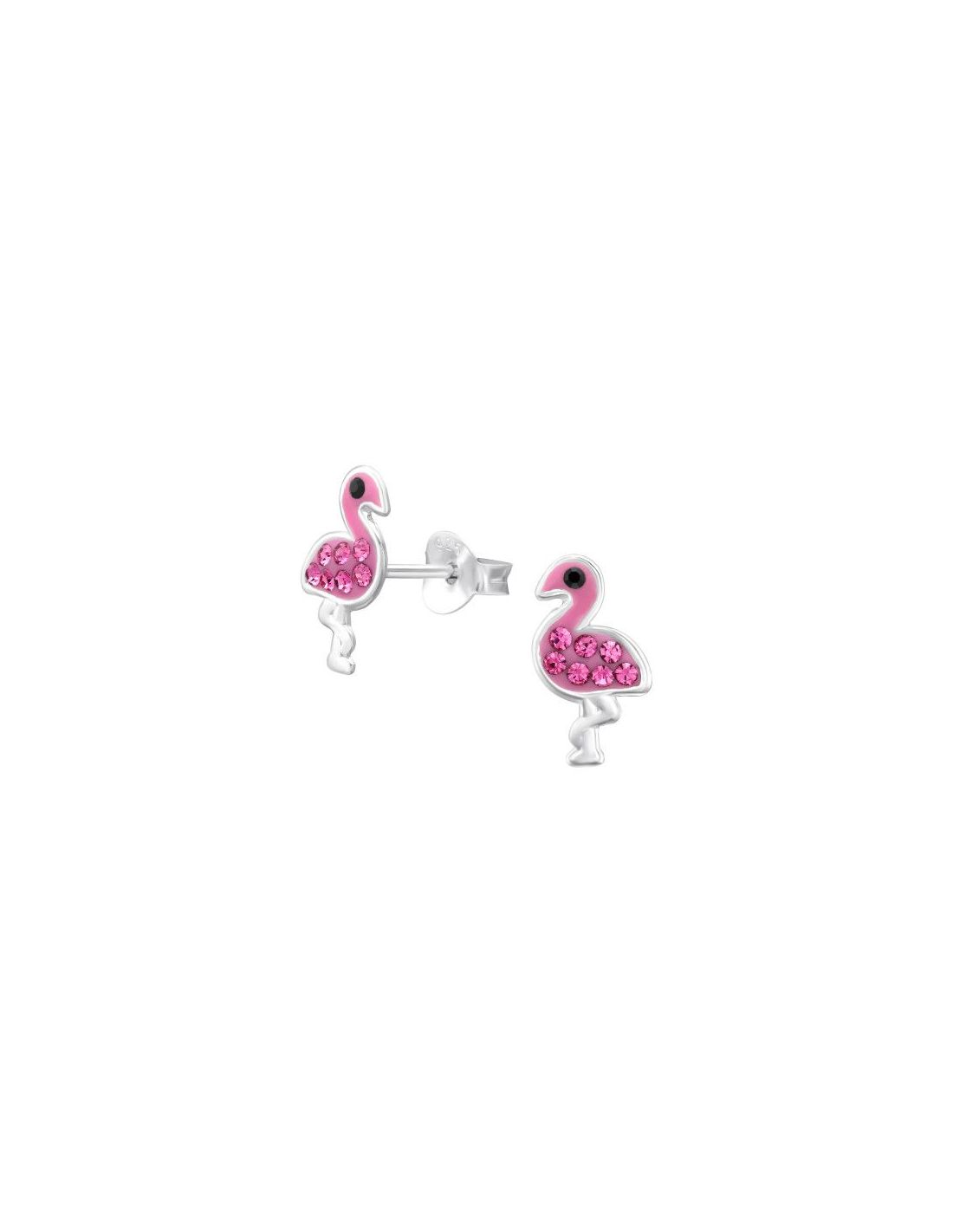 Aros para niñas Flamingo - 6.4 mm x...