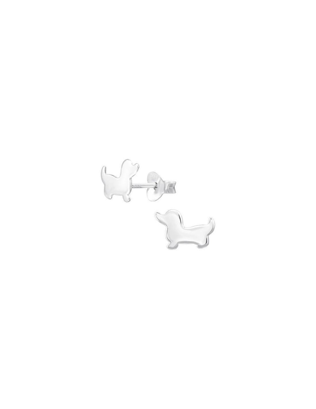 Aros para niñas Dachshund - 9.5 mm x...