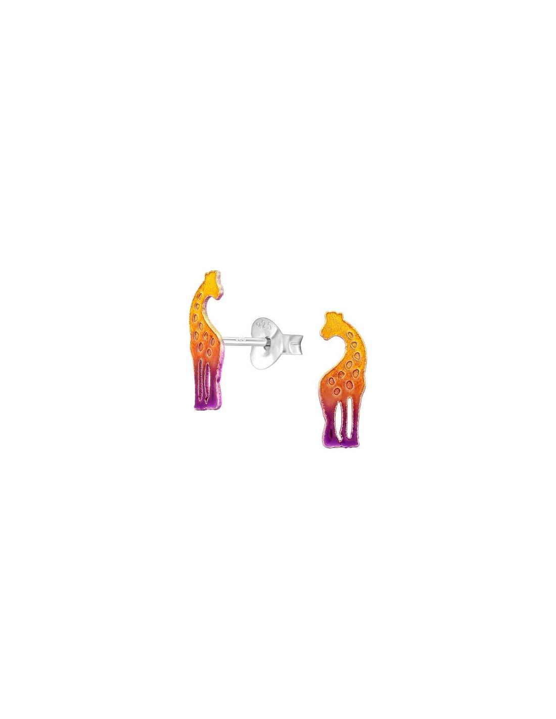 Aros para niñas Giraffe - 4.5 mm x...