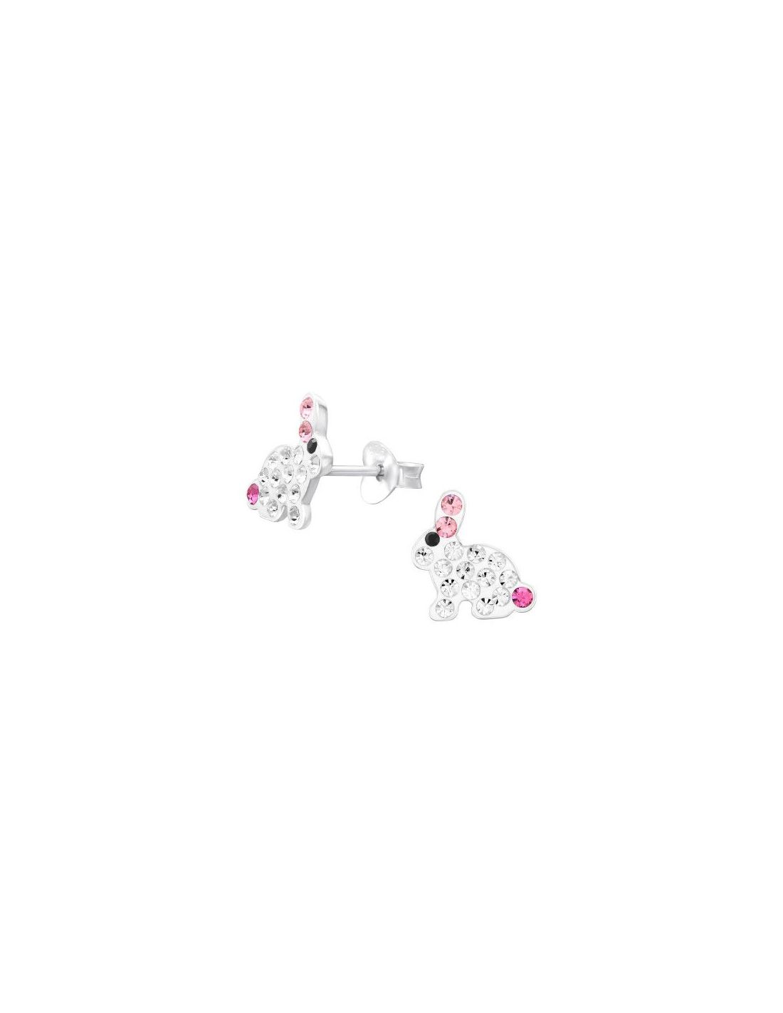 Aros para niñas Rabbit - 9 mm x 9.6 mm