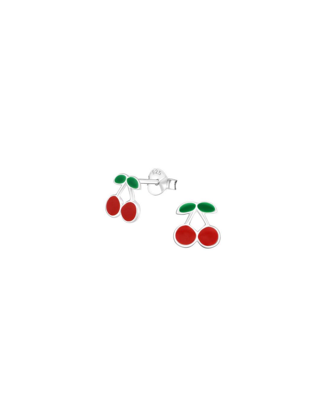 Aros para niñas Cherry - 7 mm x 7 mm