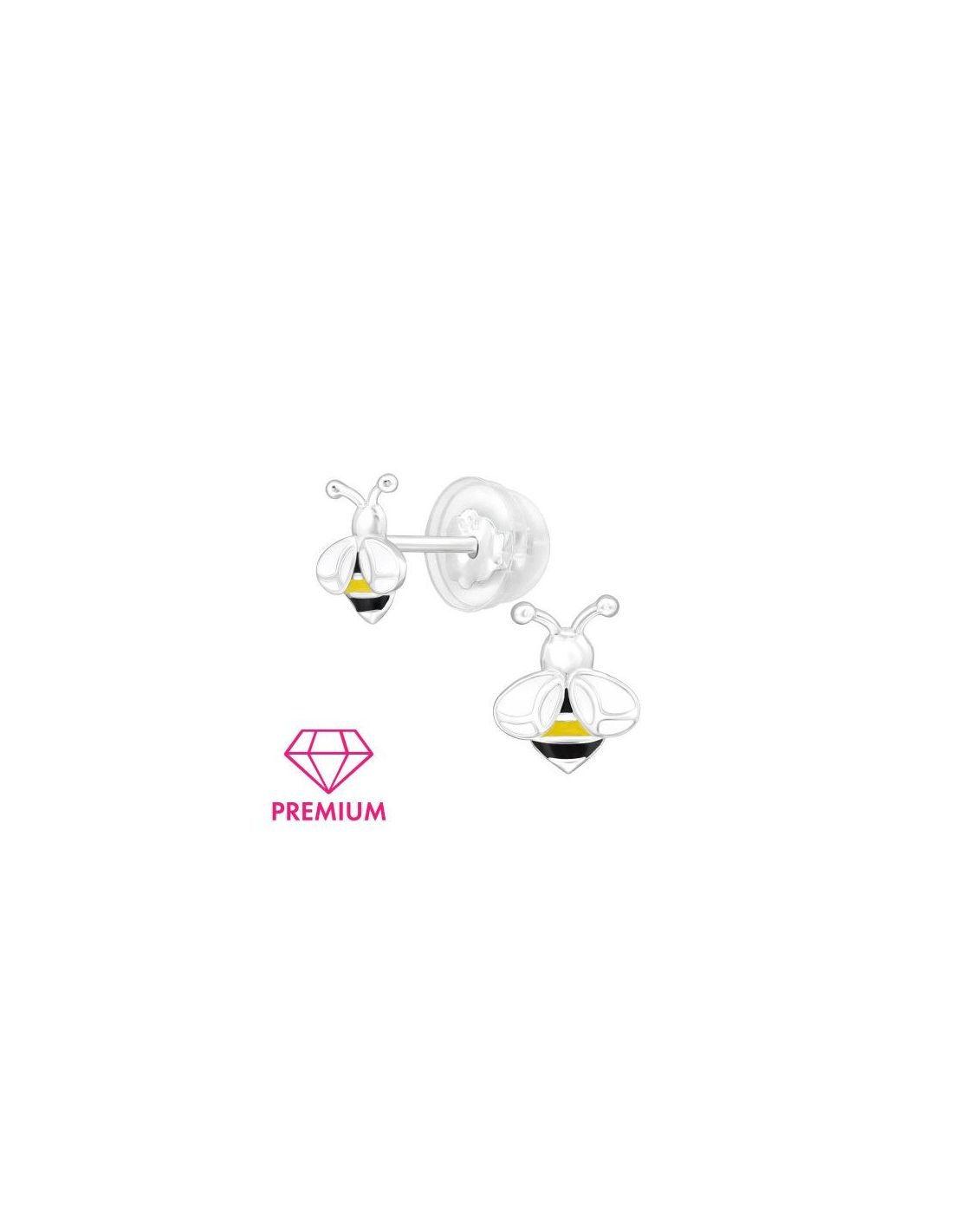 Aros para niñas Bee - 7 mm x 5.7 mm