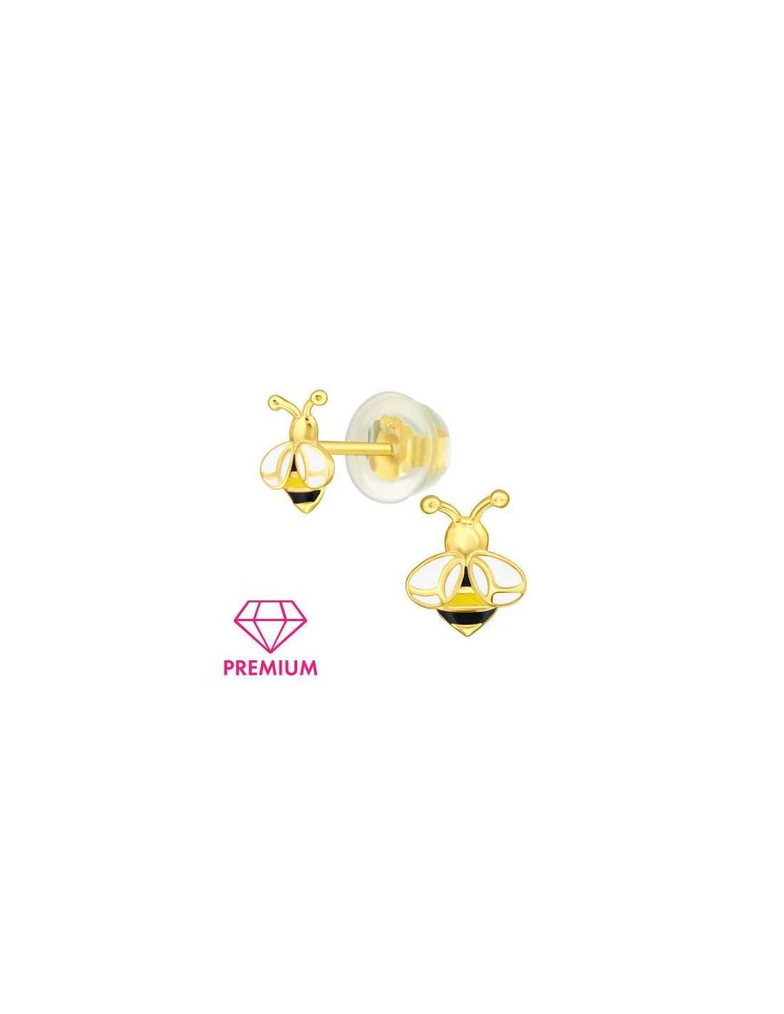 Aros para niñas Bee - 7 mm x 5.7 mm
