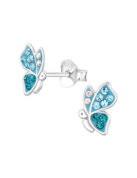 Aros para niñas Butterfly -...