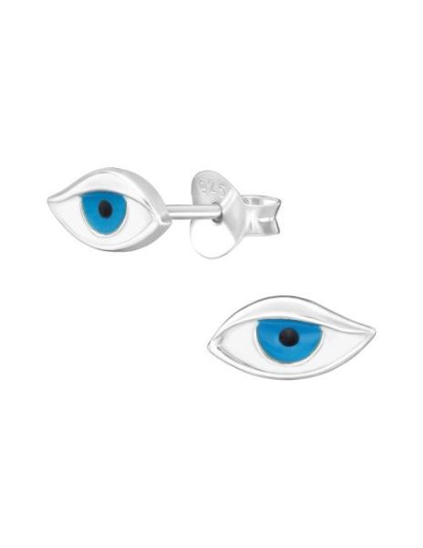 Aros para niñas Evil Eye -...