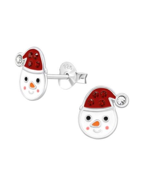 Aros para niñas Snowman...