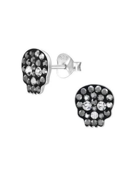 Aros para niñas Skull - 8...