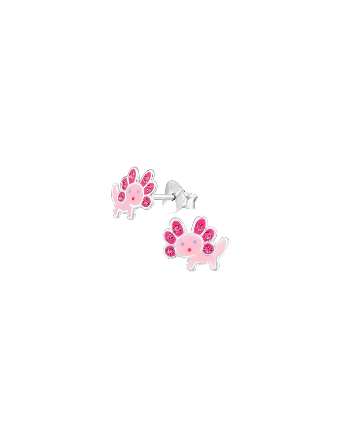 Aros para niñas Axolotl - 8.9 mm x...