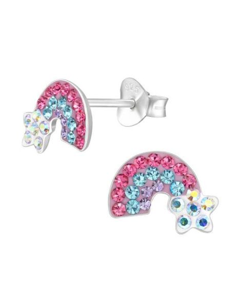 Aros para niñas Rainbow -...