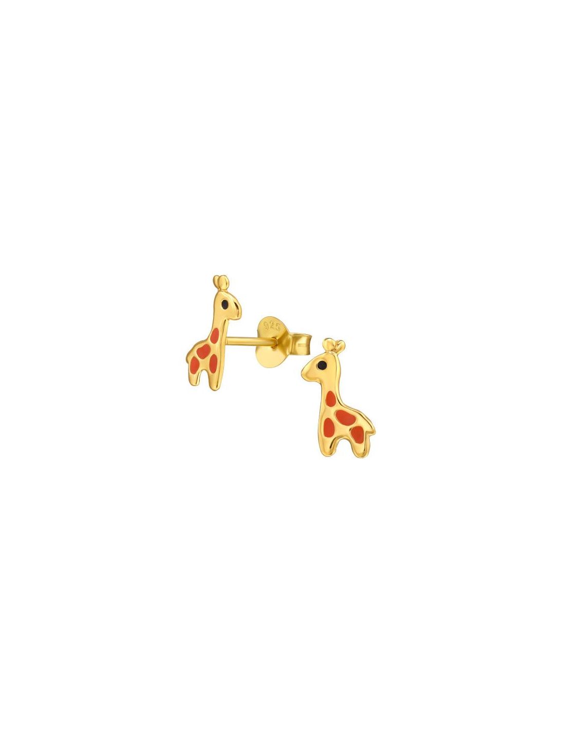 Aros para niñas Giraffe - 5 mm x 10 mm