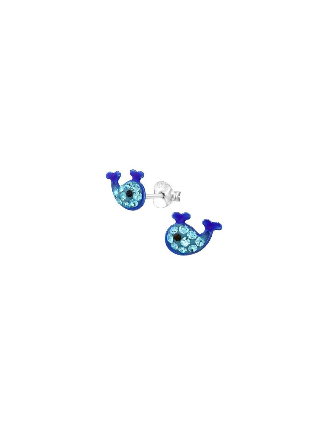 Aros para niñas Whale - 8.1 mm x 6.6 mm