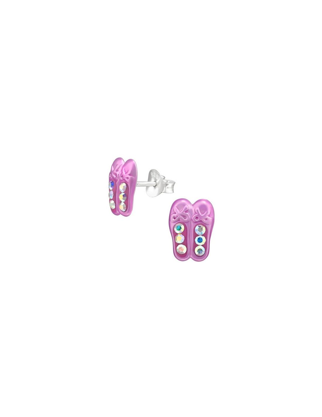 Aros para niñas Ballet Shoes - 6.8 mm...